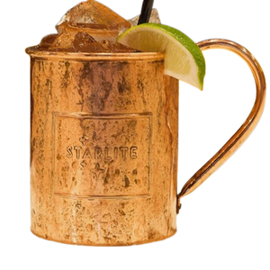 Acabado brillante Directo de fábrica Tazas de mula de Moscú Taza de cobre con mango de metal Bebidas frías Tazas de cócteles - Product Image 5