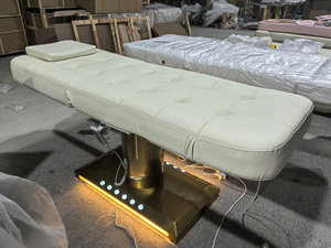 Letto <span class=keywords><strong>2025</strong></span> salone di bellezza elettrico di lusso con 3-4 motori e regolazione | Lettino da massaggio per la ceretta - Product Image 4