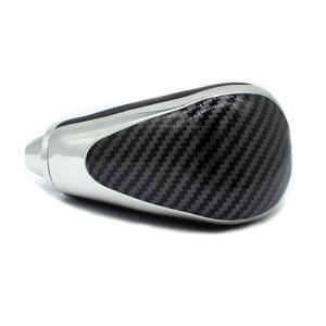 Pommeau de levier de vitesse en Fiber de carbone, pour Toyota Camry Corolla Yaris Highlander, Transmission automatique, conception ergonomique - Product Image 1