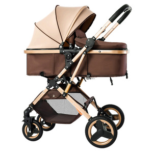 Cochecito de Bebé 3 en 1, Plegable, con Capazo y Silla de Auto para Recién Nacidos - Product Image 3