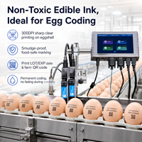 Imprimante jet d'encre thermique industrielle TIJ Docod T260E 12,7 mm la plus vendue pour le codage en ligne des codes-barres et des dates d'expiration sur bouteilles/œufs