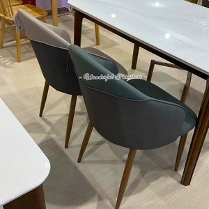 Châu Âu Đơn Giản Phong Cách Phòng Khách Đặt Sang Trọng Chất Lượng Cao Ăn Uống 1 + 2 Bàn Ghế Đặt - Product Image 6