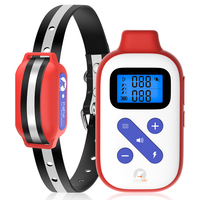 Wiederauf lad bares regens ic heres Hunde halsband mit Piepton vibration und statischem elektronischem Remote-Hunde trainings halsband für Hunde