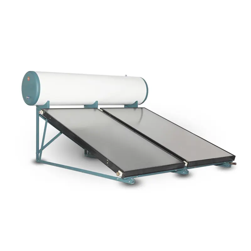 Sunrain Best Selling 300L Rooftop/Compact/Pressure Solar Water Heater with Flat Plater Solar Collector for Water Heating