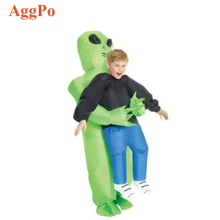 costume gonfiabile cavaliere alieno costume di halloween per adulti e  bambini cosplay partito vestire il bambino alieno pilota 1.15-1.55m