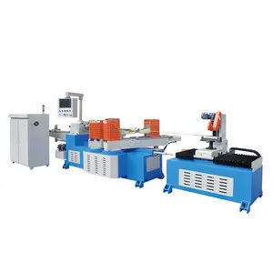 Automatic core maker spiral paper tube pipe making machine for chips cans