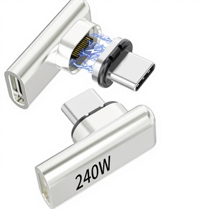 240W อะแดปเตอร์ USB-C แม่เหล็ก90องศา PD ชาร์จเร็ว40Gbps 8K 60Hz สายฟ้า3/4 - Product Image 1