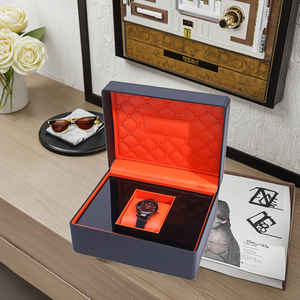 Thiết kế mới PU da đồng hồ duy nhất gói hiển thị hộp lưu trữ cao cấp sang trọng người đàn ông thông minh đồng hồ tổ chức hộp - Product Image 6