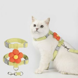 Arnés y Correa para Gatos, Ligero y Cómodo, Ajustable, en Forma de H, Chaleco Suave para Gatitos y Cachorros, Ideal para Paseos al Aire Libre - Product Image 6