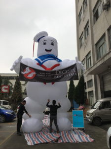 Publicidad gigante, inflable, <span class=keywords><strong>stay</strong></span> <span class=keywords><strong>puft</strong></span>, inflable, personaje de marshmallow man - Product Image 2
