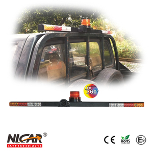 Barra DE LUZ DE baliza intermitente de advertencia Led ámbar de 1,2 m 12V para camiones de emergencia - Product Image 5