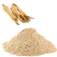 Poudre d'extrait de racine de ginseng rouge chinois de qualité alimentaire, fournie par l'usine, en emballage en fût
