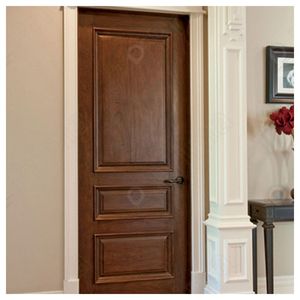<span class=keywords><strong>Porte</strong></span> en bois massif PRIMA avec joint d'étanchéité étanche au vent et à la poussière pour les espaces résidentiels extérieurs - Product Image 2