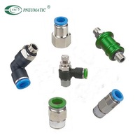 Pas cher Offre Spéciale VPC SÉRIE 4mm 8mm 12mm Ligne Raccord rapide Mâle Droit Raccords Pneumatiques