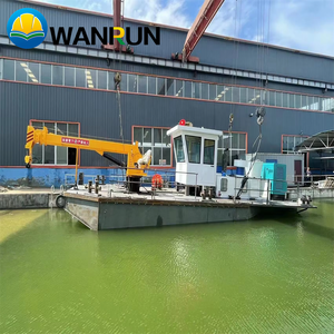 Wanjun เรือลากจูงพร้อมเครนไฮดรอลิกสำหรับผลักและดึงเครื่องขุดลอกแบบอเนกประสงค์โรงงานจีน - Product Image 6