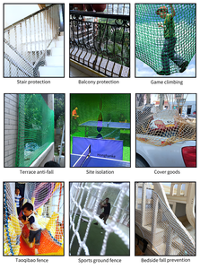 <strong>Colorful</strong> Knotless Mesh for Amusement Park Decoration Safety <strong>Net</strong> - Product Image 4