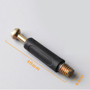 Conector de Muebles 3 en 1, Perno de Plástico, Conector Excéntrico de Aleación de Zinc y Carbono - Product Image 4