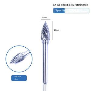 ชุดตะไบเหล็กกล้าเกรดอุตสาหกรรมแบบหมุน ตัดสองด้าน ทำจากทังสเตนคาร์ไบด์ - Product Image 6