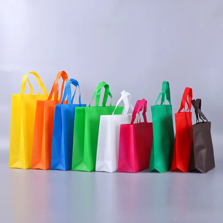 Recycling-Stoffbeutel aus Vliesstoff zum Einkaufen, kundendefinierte umweltfreundliche wiederverwendbare Einkaufstasche, individuell bedruckte Lebensmittel-Tote-Taschen mit Logo