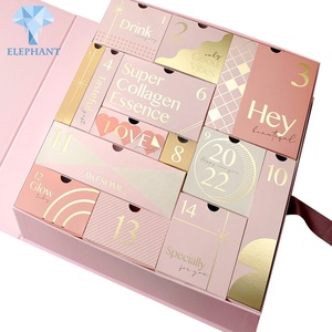 Custom Beauty Cosmetic Large 12 Days of <b>Christmas</b> Advent Calendar Gift <b>Box</b> Set - Product Image 3