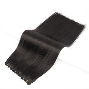 Honor <span class=keywords><strong>Hair</strong></span> Machine Double <span class=keywords><strong>Weft</strong></span> Color scuro Extension Soft <span class=keywords><strong>Brazilian</strong></span> Bundle No Shedding <span class=keywords><strong>Hair</strong></span> <span class=keywords><strong>Weft</strong></span> <span class=keywords><strong>Hair</strong></span> - Product Image 2
