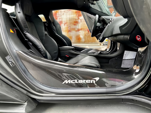 Pièces <span class=keywords><strong>d</strong></span>étachées automobiles Bandes <span class=keywords><strong>de</strong></span> <span class=keywords><strong>seuil</strong></span> <span class=keywords><strong>de</strong></span> <span class=keywords><strong>porte</strong></span> en fibre <span class=keywords><strong>de</strong></span> carbone sèche pour mclaren 540c 570s 570GT 650s 600lt 720s Pédale latérale <span class=keywords><strong>de</strong></span> voiture - Product Image 3