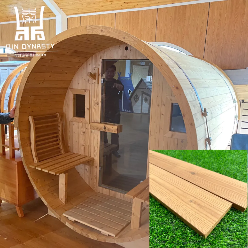 Grosir langsung dari pabrik ruang sauna rumah untuk bahan kayu pinus panel sauna luar ruangan pabrik kayu sauna sauna uap