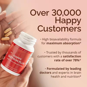 Happy <b>Saffron</b> <b>Supplements</b> 90 Capsules Health <b>Supplement</b> Private Label Hot Selling - Product Image 4