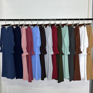 Vente en gros de robes Abaya pour enfants musulmans, mode Eid, vêtements islamiques pour filles, vêtements turcs, Dubaï, Ramadan, robe pour enfants, fille - Product Image 3