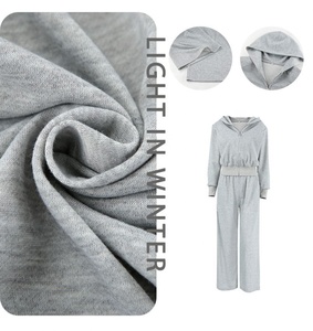 Conjunto de Dos Piezas Casual de Moda para <span class=keywords><strong>Mujer</strong></span>, Sudadera con Capucha <span class=keywords><strong>Gris</strong></span> Estilo Europeo y Americano, Primavera-Verano 2026 - Product Image 6