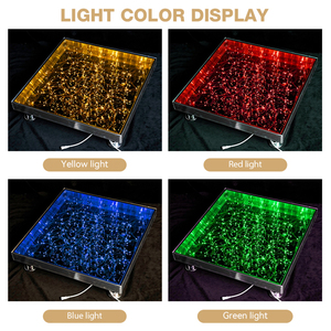 Từ Led sàn nhảy nhôm đám cưới ánh sáng sân khấu nền tảng di động hiện đại 3D sân khấu đám cưới - Product Image 5