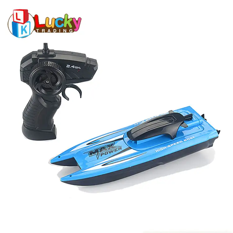 High Speed RC Boat 4GHz 4 Channel Racing Remote Control Boat For children Toys Kids Gift