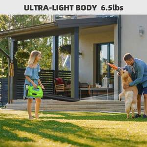 Outils électriques de jardin 21V Souffleuse à neige électrique portable sans fil à batterie au lithium Mini souffleuse à feuilles sans fil - Product Image 5