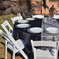 Nouveauté, chaises pliantes en plastique blanc professionnel pour mariage, fête, événements, location