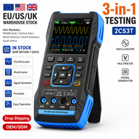 2C23T 2C53T Professional 3-in-1 Digital Oscilloscope Multimeter Signal Generator Testing Equipment for Lab Repair