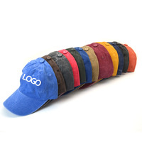 Casquette de baseball unisexe en coton, unie, lavable, avec fermeture snapback, en denim, à sangle arrière réglable, style sport, personnalisable, type 'Dad Hat', Gorras