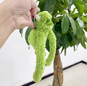 Peluche Rana Verde con Braccia Lunghe, Nuovo Design, Giocattolo Morbido Divertente per Bambini - Product Image 5