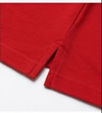 Camiseta Polo Personalizada con Bordado para Hombre |   Camiseta Roja Vibrante, Resistente y Transpirable |   Polo Casual de Manga Corta Liso al por Mayor - Product Image 5