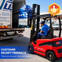Forklift Listrik Berkualitas Tinggi 1-5 Ton, 480 Menit Operasi Setelah 1 Jam Pengisian Daya.