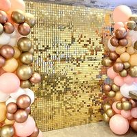 Grands panneaux muraux à paillettes, rideaux brillants, décoration de fête d'anniversaire, de baby shower, de mariage, de fête, panneaux muraux argentés scintillants, toile de fond