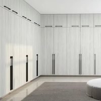 Armoire en blanc et chêne, lits pour ensemble de chambre à coucher Designs modernes