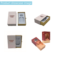 Boîte d'emballage rigide en carton de luxe avec logo personnalisé, boîte à tiroir coulissant en papier, boîte cadeau
