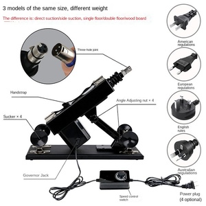 Potente <span class=keywords><strong>Pistola</strong></span> Sexual Automática con 20 Accesorios, Vibradores de Velocidad Ajustable, Dildo, Juguetes Sexuales para Adultos, Mujeres y Hombres, Conexión IPX6 - Product Image 2