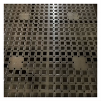 Panneaux de mailles perforés en aluminium pour la conception de façades de murs rideaux