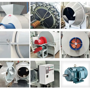 Hiệu suất cao điện quay trống máy sấy để sấy silica cát khoáng bột thực phẩm trong công nghiệp hóa chất hiệu quả cao - Product Image 6