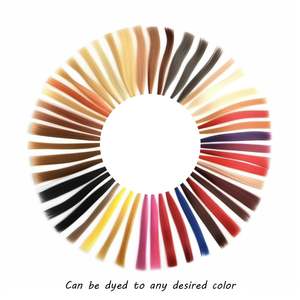 30 Pcs 8 "Haar uhren zum Testen der Farbe 100% Echthaar Waagen für das Salon training (Blond, 613) - Product Image 6