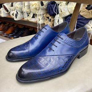 Zapatos Formales de Negocios para Hombre, Estilo Británico, de Cuero Genuino, Lujosos, para Bodas, Otoño, Casuales, con Función de Masaje, Diseño Graffiti, 2026 - Product Image 2