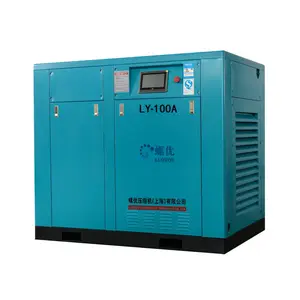 Kompresor udara sekrup putar 100HP/75Kw 8 Bar 13.3M 3/min atau 469.7cfm