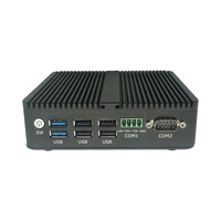 Mini Computadora Intel N100 Pequeña con 4 Puertos Gigabit Ethernet, 4*USB2.0+2*USB3.0, Soporte para SSD, HD+DP, DDR4 32GB, Compatible con JP/EU/US/CN