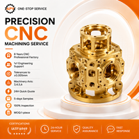 Collecteur de vanne hydraulique et pneumatique multi-voies en laiton de précision C36000, usiné sur CNC sur mesure pour services de fraisage intensifs